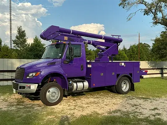 Custom built truck